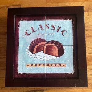 DECORATIVE Tile Serving Tray 14.5” x 14.5”